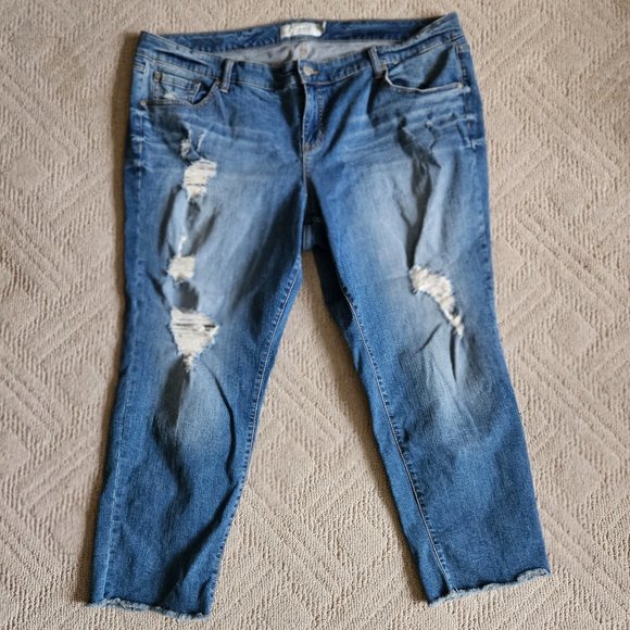 Torrid Boyfriend Jeans Size 22 - Picture 1 of 4